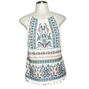 Size small petite Skies Are Blue Boho top.